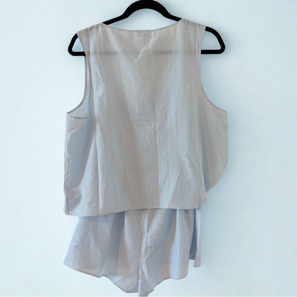 JCREW Araks X J.Crew pajama set in cotton-silk voile blend NWT - Picture 3 of 4